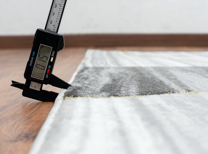 Brooklyn 5x8 Grey Area Rug - Adams Furniture