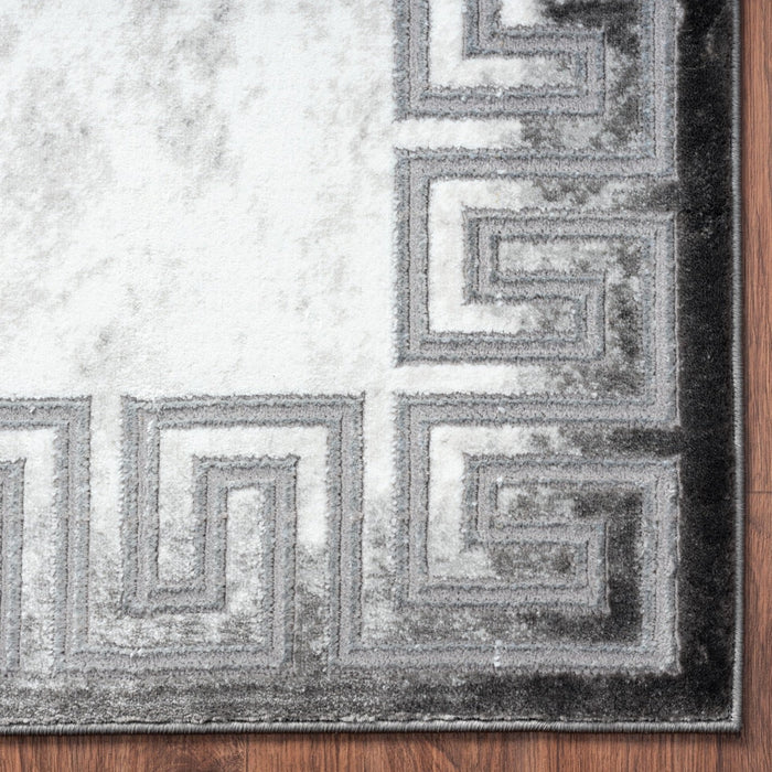 Brooklyn Grey and Gold Runner - Adams Furniture