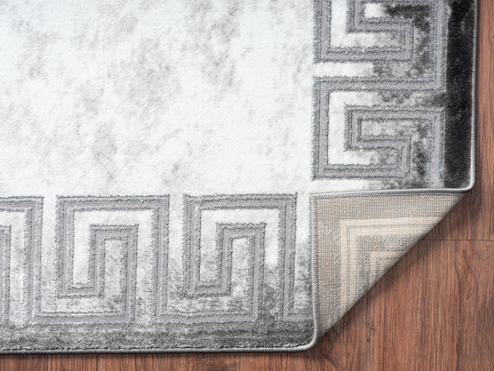 Brooklyn Grey and Gold Runner - Adams Furniture