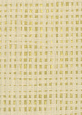 Burlap Fine Weave Grasscloth Wallpaper - Creamy on Gold