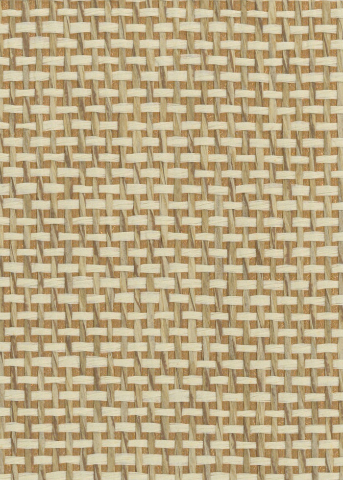 Burlap Fine Weave Grasscloth Wallpaper - Rose (On Rosegold)