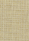 Burlap Safari Grasscloth Wallpaper - Dusty (On Gold)