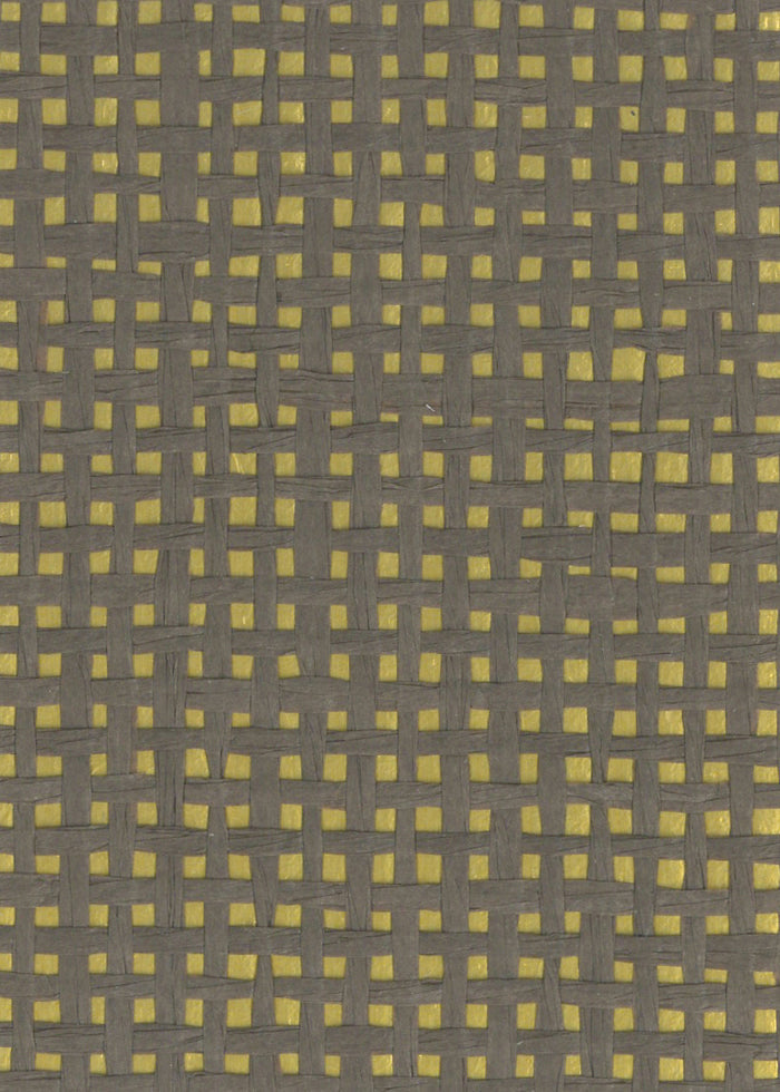 Burlap Safari Grasscloth Wallpaper - Rain Forest (On Gold)