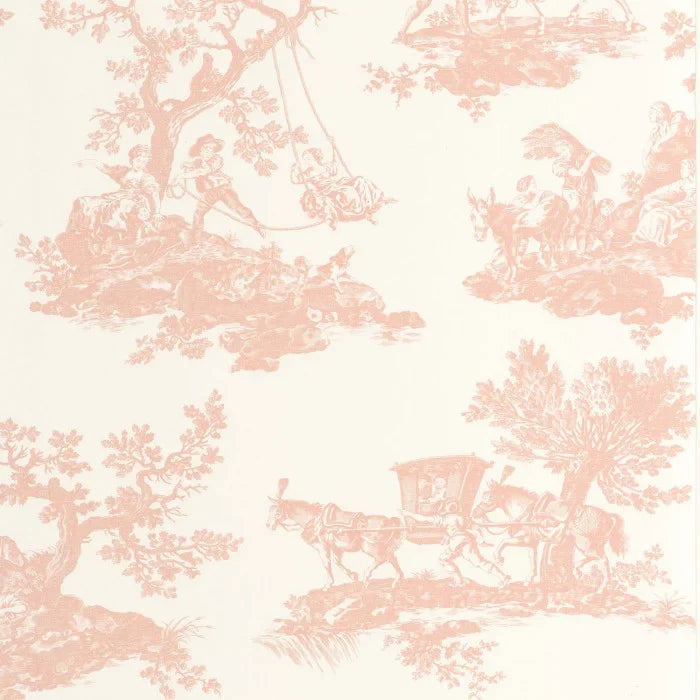 Cadence Wallpaper - Rose Poudre