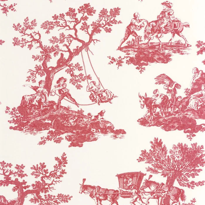 Cadence Wallpaper - Rouge Grenat