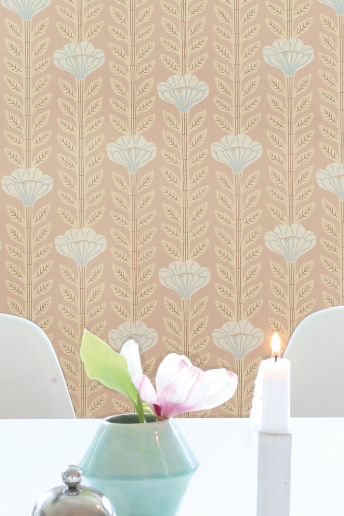 Caipirinha Wallpaper - Coral Blush