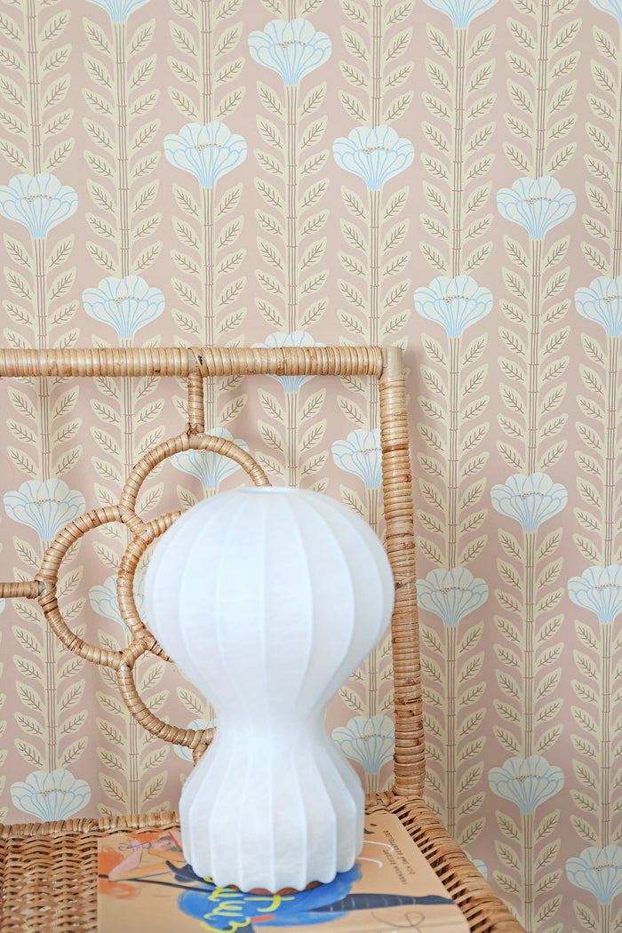 Caipirinha Wallpaper - Coral Blush