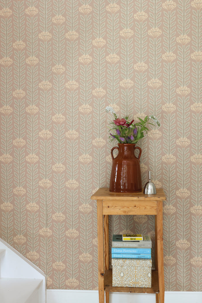 Caipirinha Wallpaper - Misty Taube Brown