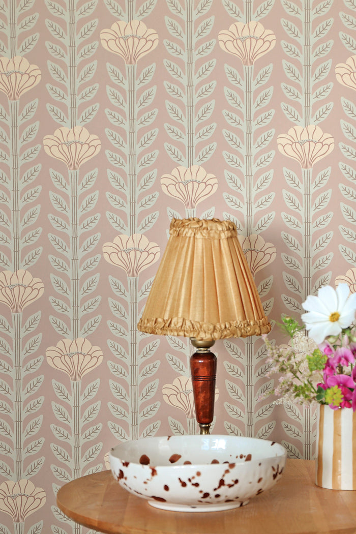 Caipirinha Wallpaper - Misty Taube Brown