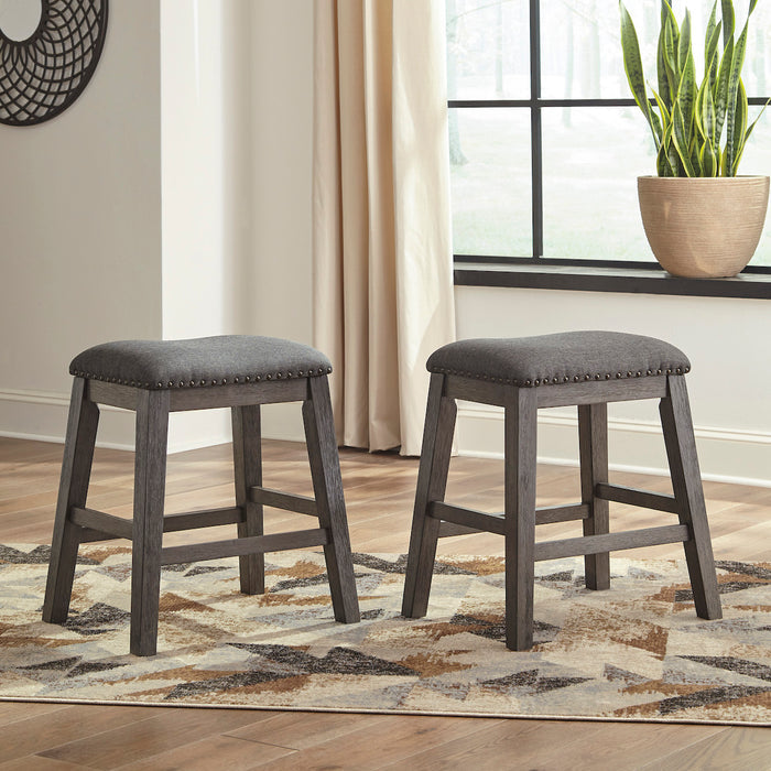 Caitbrook Upholstered Stool - Adams Furniture