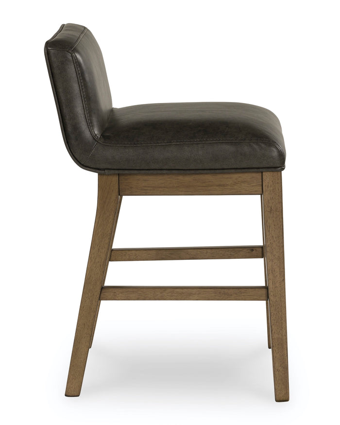 Cameron Upholstered Barstool (Set of 2) - Adams Furniture