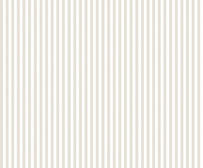 Candy Stripe Wallpaper - Bone