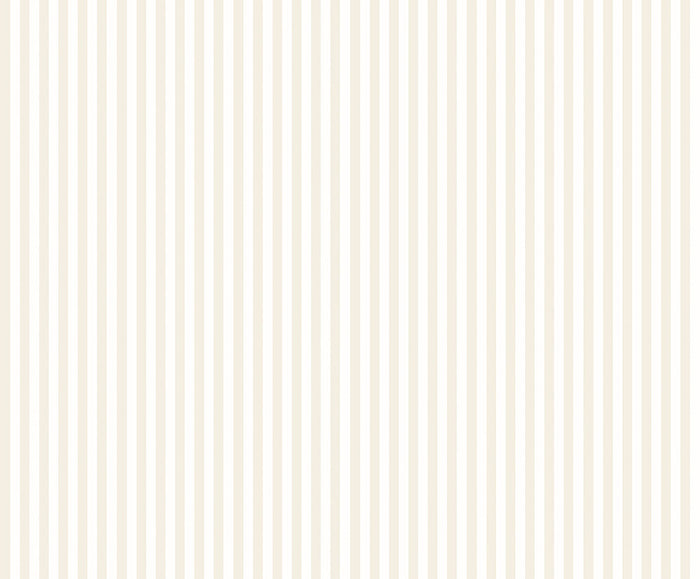 Candy Stripe Wallpaper - Parchment