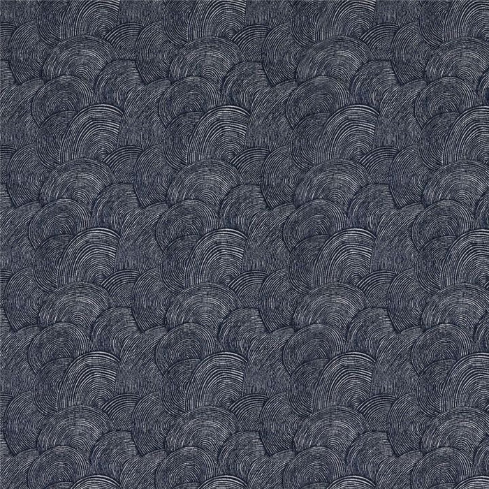 Casablanca Wave Fabric - Navy