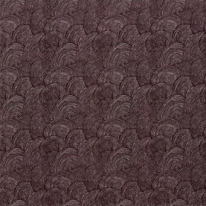 Casablanca Wave Fabric - Plum