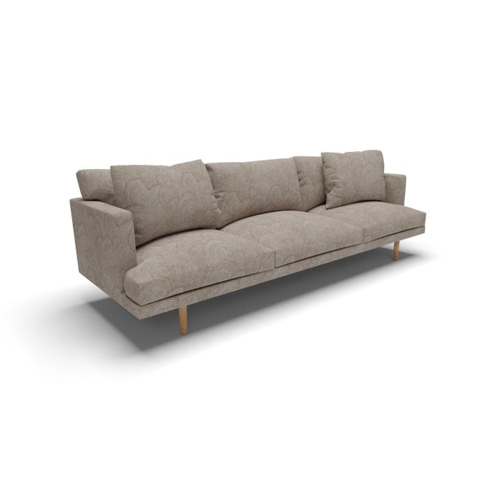 Casablanca Wave Fabric - Taupe