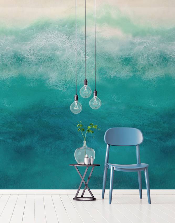 Catch Me in the Caymans - Custom Sized Wallpaper Mural (per/m2)