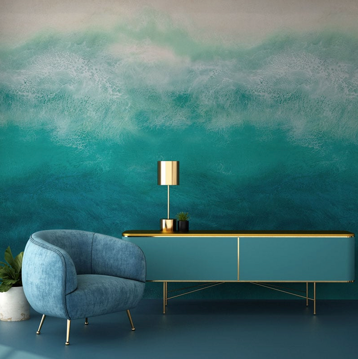 Catch Me in the Caymans - Custom Sized Wallpaper Mural (per/m2)