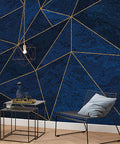 Celestial Geometry - Custom Sized Wallpaper Mural (per m2)