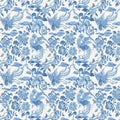 Chifu Chinoiserie Wallpaper - Blue