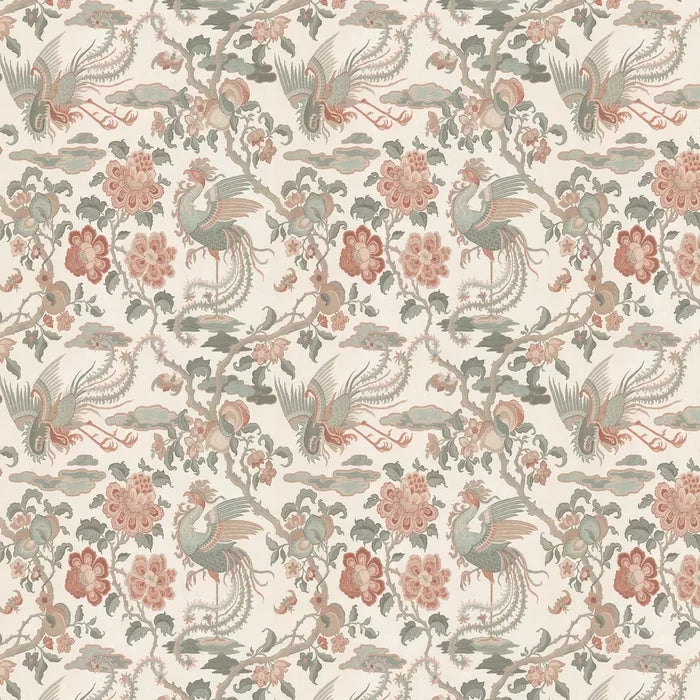 Chifu Chinoiserie Wallpaper - Blush