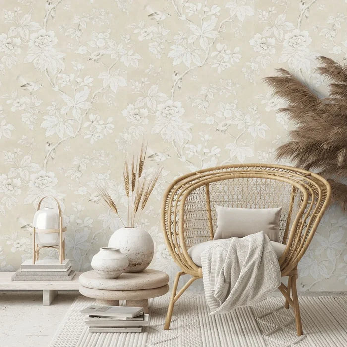 Chiswick Grove Wallpaper - Linen