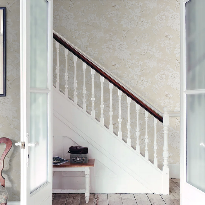 Chiswick Grove Wallpaper - Linen