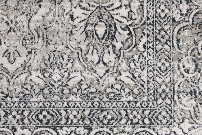 Christian Collection 5x8 Grey Area Rug - Adams Furniture