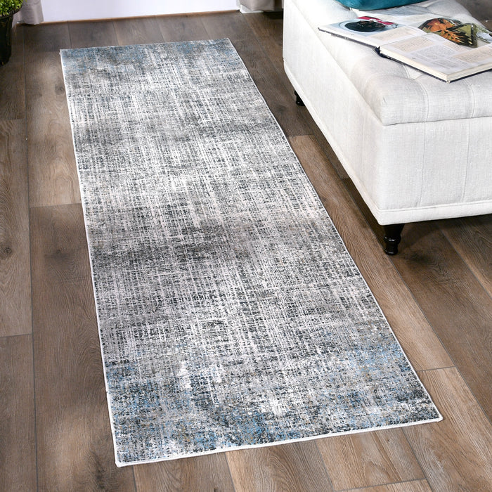 Christian Cream/Blue Runner - Adams Furniture
