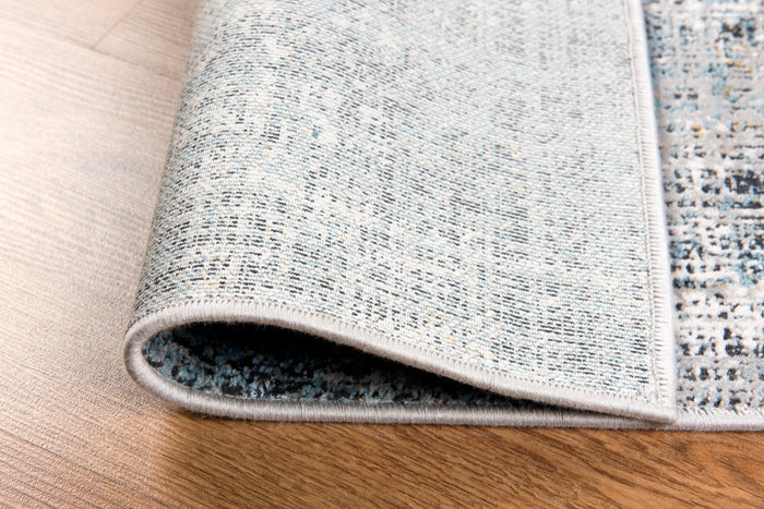 Christian Cream/Blue Runner - Adams Furniture