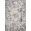 Christian Grey and Cream 5x8 Area Rug - Adams Furniture