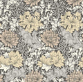 Chrysanthemum - Eden by Morris Wallpaper - Graphite Mix