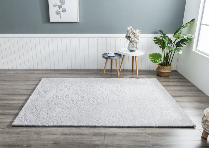 Chryso 5x7 Grey Area Rug - Adams Furniture
