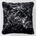 Chryso Black with Silver Foil Pillow - Adams Furniture