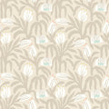 Chunky Flower Wallpaper - Hazelwood
