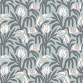 Chunky Flower Wallpaper - Summer Shower