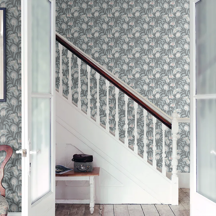 Chunky Flower Wallpaper - Summer Shower