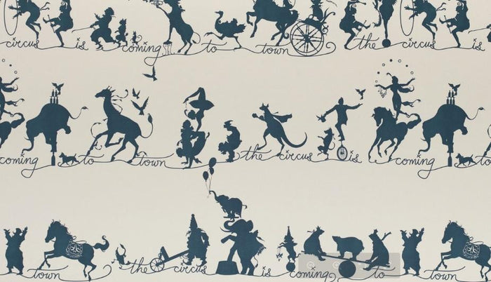 Circus Parade Wallpaper - Marine