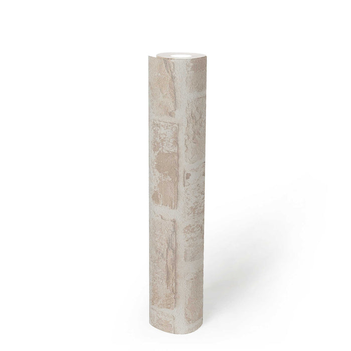 Classic Brickstone - Natural Wallpaper - Beige