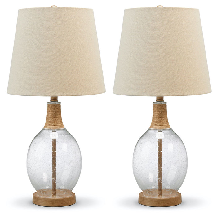 Clayleigh Table Lamp (Set of 2) - Adams Furniture