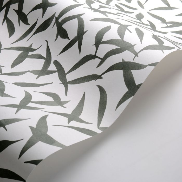 CLOS DES OLIVIERS  Wallpaper - Green Black