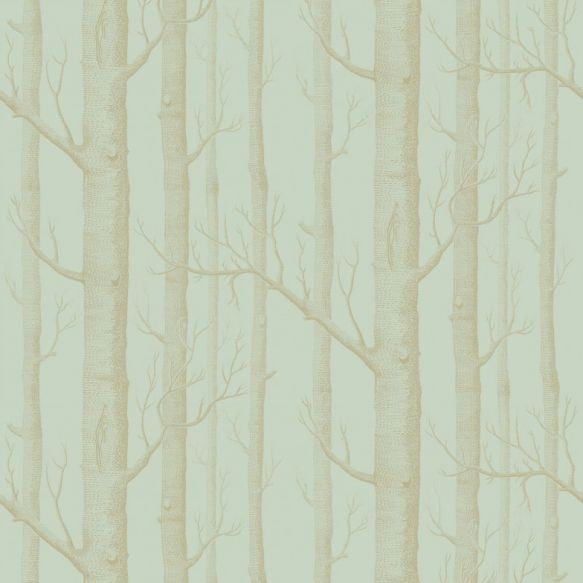 Cole & Son - Woods Wallpaper - Green/Gold