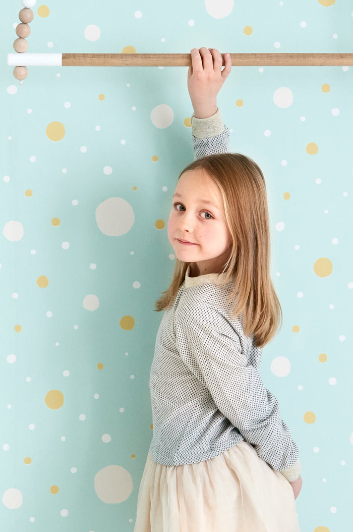 Confetti Wallpaper - Turquoise