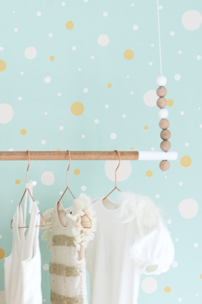 Confetti Wallpaper - Turquoise