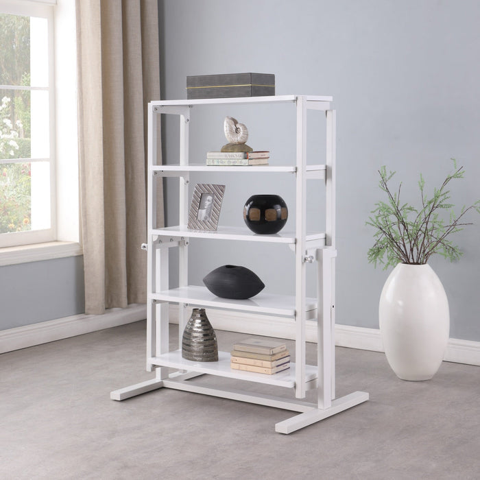 Convertible Bookshelf to Dining Table - Adams Furniture