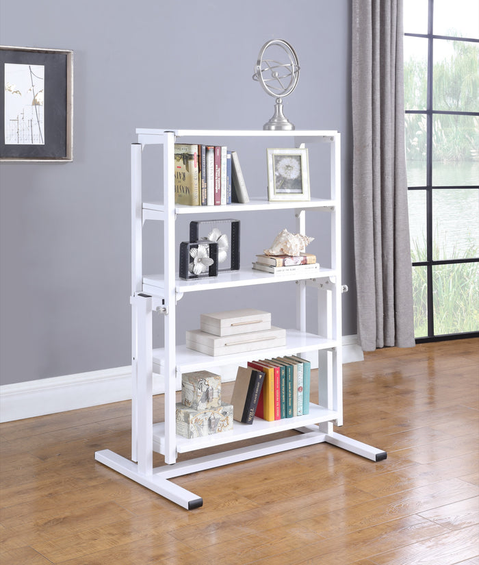 Convertible Bookshelf to Dining Table - Adams Furniture