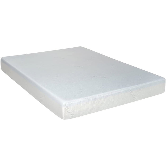 Cool Sleep Plush 8" Gel Foam Queen Mattress - Adams Furniture
