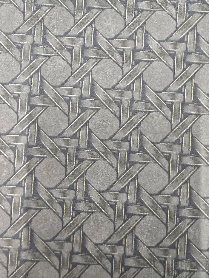 Cuba Paja - Vinyl Wallpaper - Vert Khaki - Last 3 Rolls