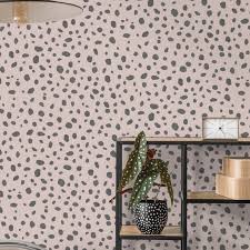 Dalmatian Spots Wallpaper - Pink - LAST ROLL