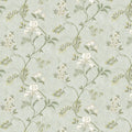 Dancing Iris Wallpaper – Duck Egg